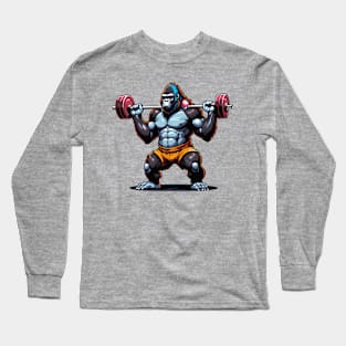 Deadlift Gorilla Long Sleeve T-Shirt